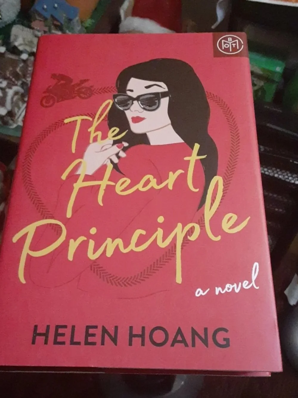 The Heart Principle by Helen Hoang - Red Coffee Table Book